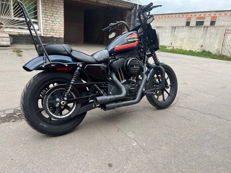 2020 Harley-Davidson Sportster 1200, синий, 950000 рублей, вид 5