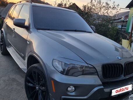 2008 BMW X5 3.0si II (E70), серый, 1350000 рублей, вид 5