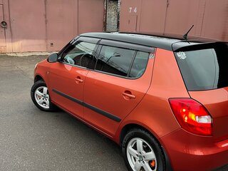 2008 Skoda Fabia II, оранжевый, 540000 рублей, вид 3