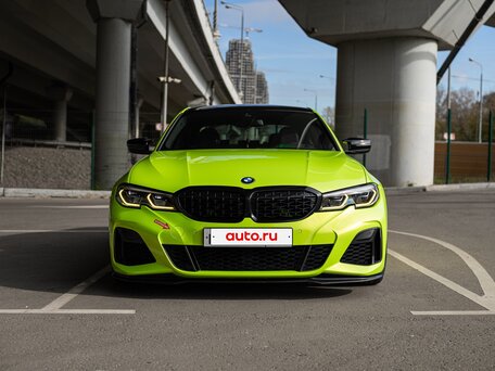 2019 BMW 3 серии M340i xDrive VII (G2x), зелёный, 5500000 рублей, вид 2