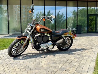 2008 Harley-Davidson XL1200, золотистый, 620000 рублей, вид 1