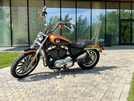 2008 Harley-Davidson XL1200, золотистый, 620000 рублей, вид 1