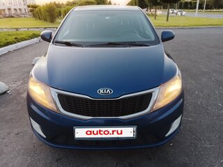 2015 Kia Rio 6-speed III, синий, 770000 рублей, вид 2