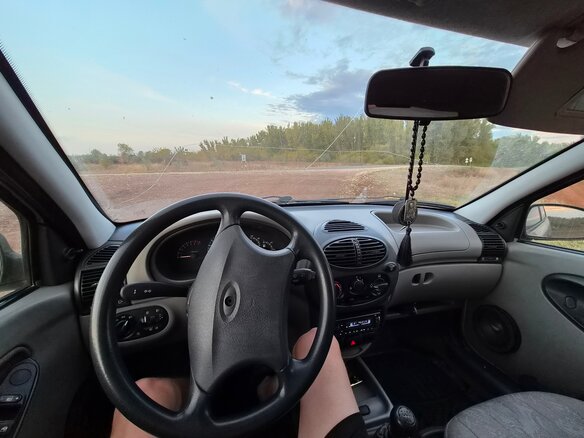 2008 Lada (ВАЗ) Kalina I, серебристый, 110000 рублей - вид 11