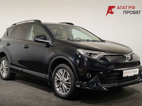 2017 Toyota RAV4 IV (XA40) Рестайлинг, чёрный, 1490000 рублей, вид 3