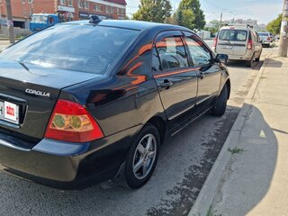 2006 Toyota Corolla IX (E120, E130) Рестайлинг, чёрный, 590015 рублей, вид 4