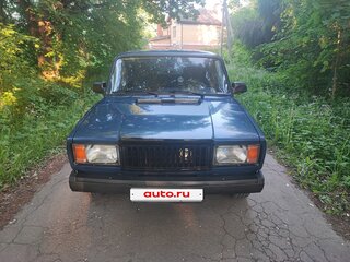 2008 Lada (ВАЗ) 2107, синий, 175000 рублей, вид 3