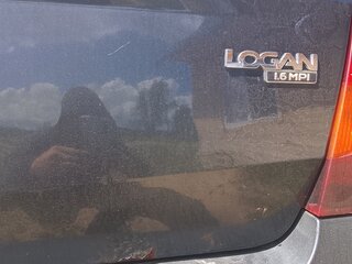 2006 Renault Logan I, чёрный, 175000 рублей, вид 3