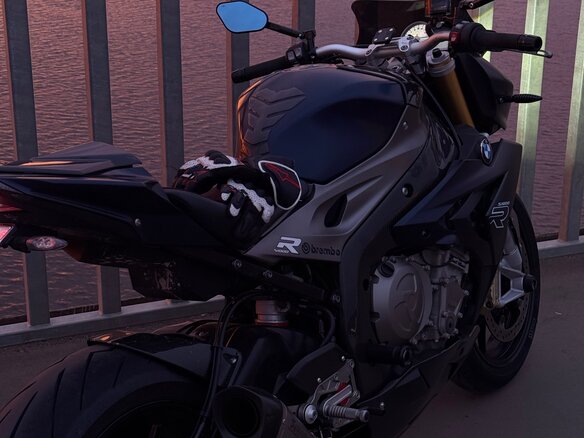 2014 BMW S 1000 R, синий, 1100000 рублей - вид 1