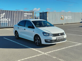2019 Volkswagen Polo V Рестайлинг, белый, 1157000 рублей, вид 3