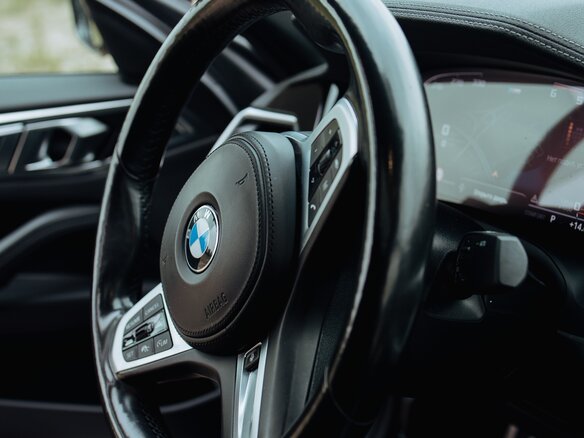 2021 BMW 4 серии 420d xDrive G22, G23, G26, чёрный - вид 6