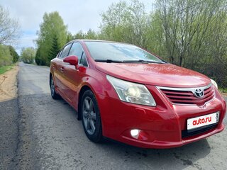 2009 Toyota Avensis III, красный, 850000 рублей, вид 2