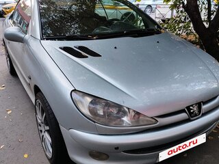 2001 Peugeot 206, серебристый, 550000 рублей, вид 1