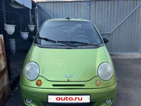 2007 Daewoo Matiz I Рестайлинг, зелёный, 100000 рублей, вид 1