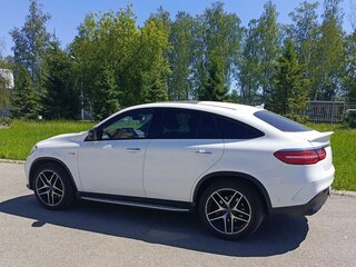 2017 Mercedes-Benz GLE Coupe AMG 43 AMG I (C292), белый, 4450000 рублей, вид 4