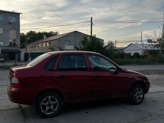 2006 Lada (ВАЗ) Kalina I, красный, 130000 рублей, вид 5