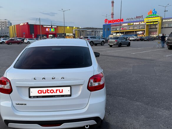 2023 Lada (ВАЗ) Granta I Рестайлинг, белый, 720000 рублей - вид 10