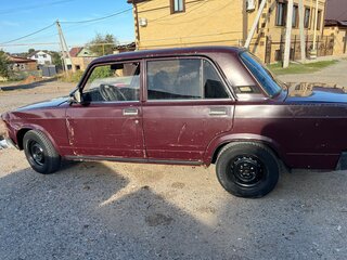 2005 Lada (ВАЗ) 2107, красный, 110000 рублей, вид 3