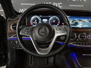 2018 Mercedes-Benz S-Класс 450 Long VI (W222, C217) Рестайлинг, чёрный, 4450000 рублей, вид 5