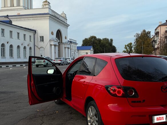 2007 Mazda 3 I (BK) Рестайлинг, красный - вид 9
