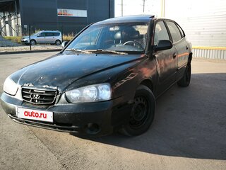 2002 Hyundai Elantra III (XD), чёрный, 149000 рублей, вид 1
