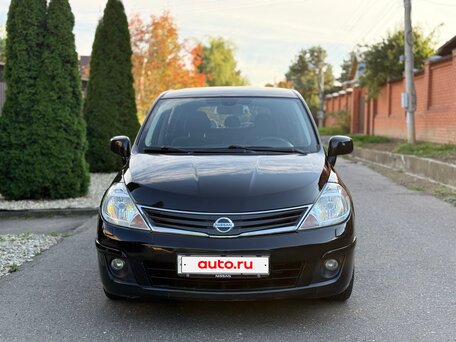 2011 Nissan Tiida I Рестайлинг, чёрный, 700000 рублей, вид 3