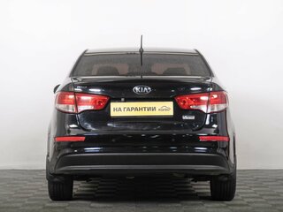 2016 Kia Rio III Рестайлинг, чёрный, 1059000 рублей, вид 4