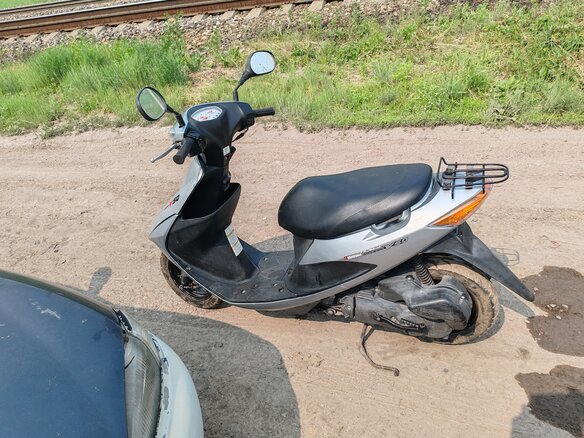 2019 Suzuki Address V50, серый, 70000 рублей - вид 1