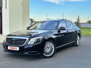 2014 Mercedes-Benz S-Класс 500 VI (W222, C217), чёрный, 2650000 рублей, вид 2