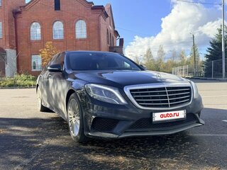 2014 Mercedes-Benz S-Класс 350 CDI BlueTEC VI (W222, C217), чёрный, 3450000 рублей, вид 3