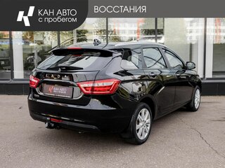2020 Lada (ВАЗ) Vesta SW I, чёрный, 998000 рублей, вид 3