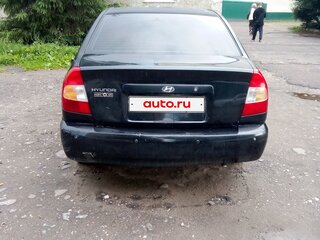 2008 Hyundai Accent ТагАЗ II, чёрный, 500000 рублей, вид 5