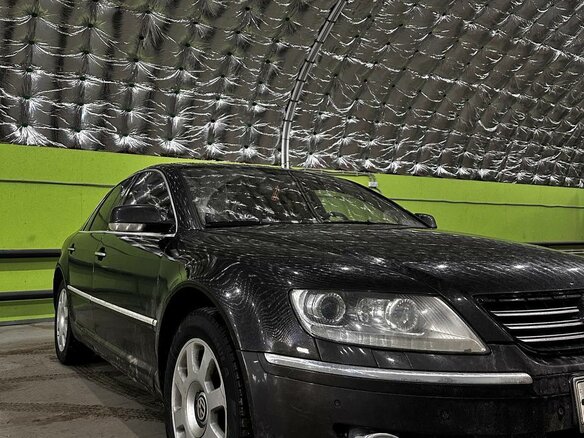 2008 Volkswagen Phaeton I, коричневый, 1290000 рублей - вид 4