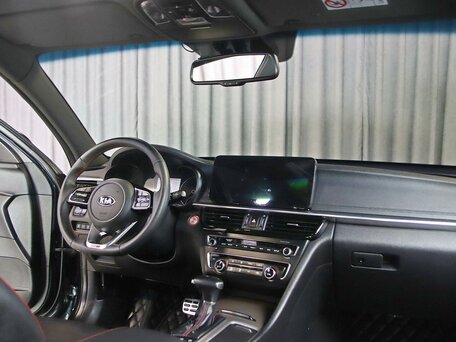 2019 Kia Optima IV Рестайлинг, синий, 1749000 рублей, вид 5
