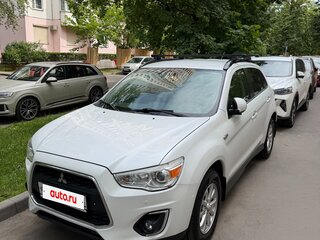 2013 Mitsubishi ASX I Рестайлинг, белый, 1036000 рублей, вид 1