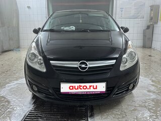 2007 Opel Corsa D, чёрный, 300000 рублей, вид 1
