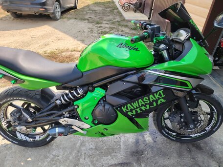 2012 Kawasaki Ninja 400, зелёный, 370000 рублей, вид 5