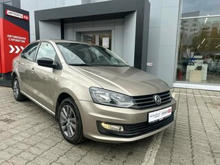 2020 Volkswagen Polo V Рестайлинг, коричневый, 1395000 рублей, вид 5