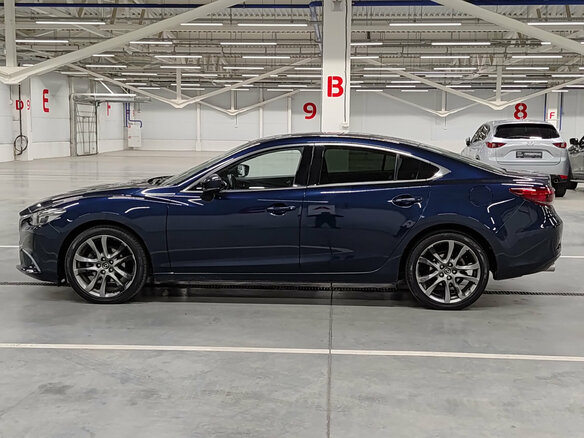 2016 Mazda 6 III (GJ) Рестайлинг, синий, 1610000 рублей - вид 7