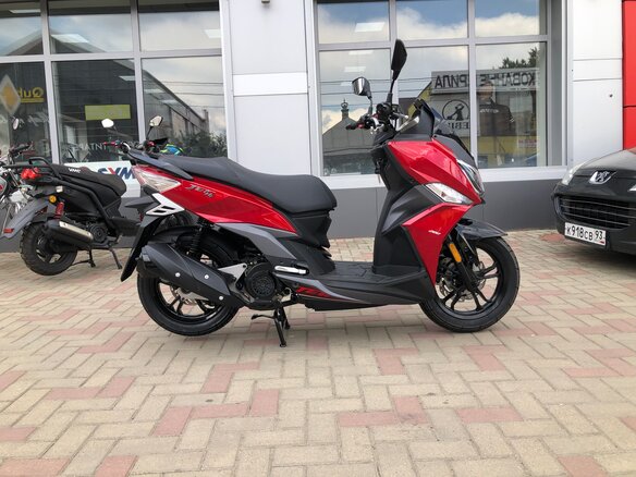 2025 Sym JET 14 200, красный