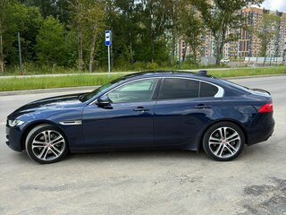 2016 Jaguar XE I, синий, 1710000 рублей, вид 4