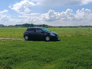 2007 Renault Clio III, чёрный, 450000 рублей, вид 2