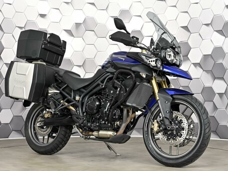 2013 Triumph Tiger 800, синий, 599000 рублей, вид 1