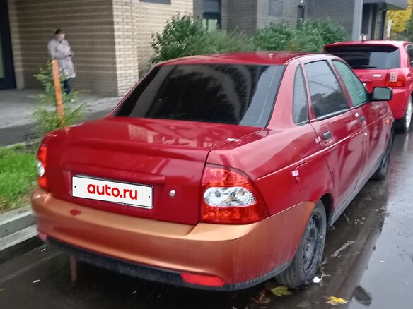 2007 Lada (ВАЗ) Priora I, пурпурный - вид 5