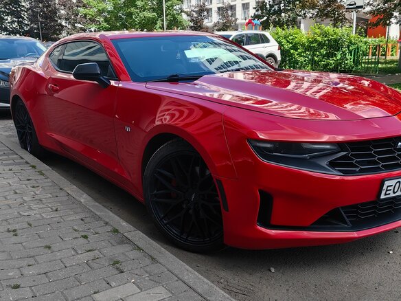2019 Chevrolet Camaro 8-speed VI Рестайлинг, красный, 3390000 рублей