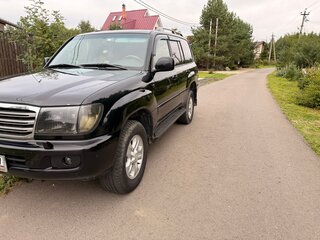 2005 Toyota Land Cruiser 100 Series Рестайлинг 2, чёрный, 2600000 рублей, вид 1