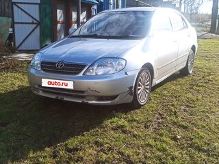2001 Toyota Corolla IX (E120, E130), серый, 460000 рублей, вид 1