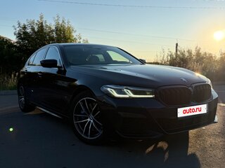 2021 BMW 5 серии 520i VII (G30/G31/G38) Рестайлинг, синий, 4700000 рублей, вид 3