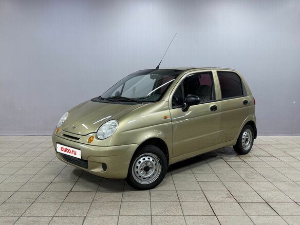 2009 Daewoo Matiz II, бежевый, 150000 рублей
