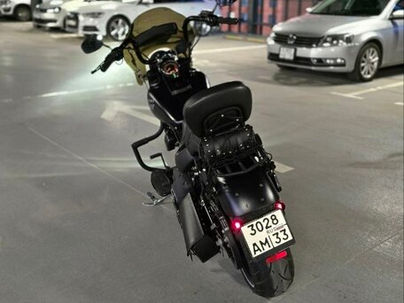 2007 Harley-Davidson Fat Boy, чёрный, 1100000 рублей, вид 2